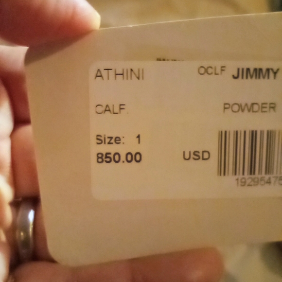 JIMMY CHOO, NWT;RETAILS $850; POWDER PINK W/ OVERSIZED TASSEL;GORGEOUS - Picture 10 of 10